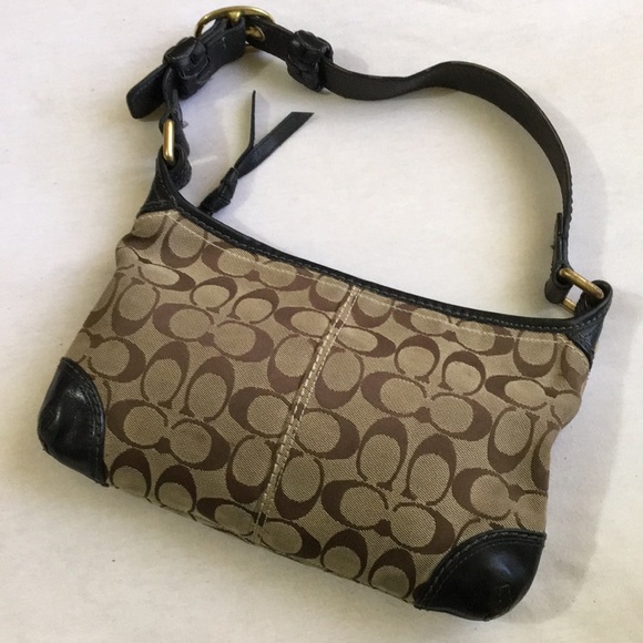 COACH Bleeker Signature Canvas Shoulder Bag - Picture 2 of 7